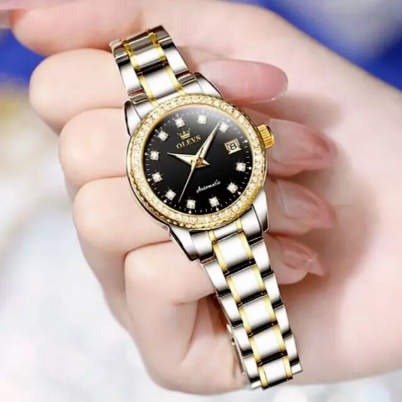 OLEVS Women’s Automatic Mechanical Luminous Waterproof Watch for Ladies