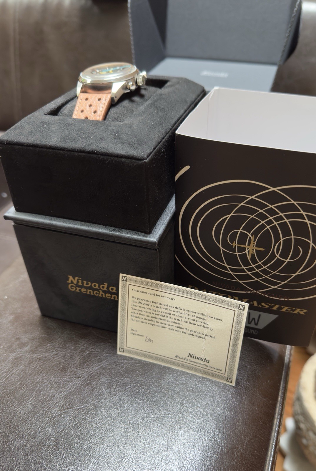 NIVADA GRENCHEN X WORN & WOUND DATOMASTER VK64 36mm Limited Edition