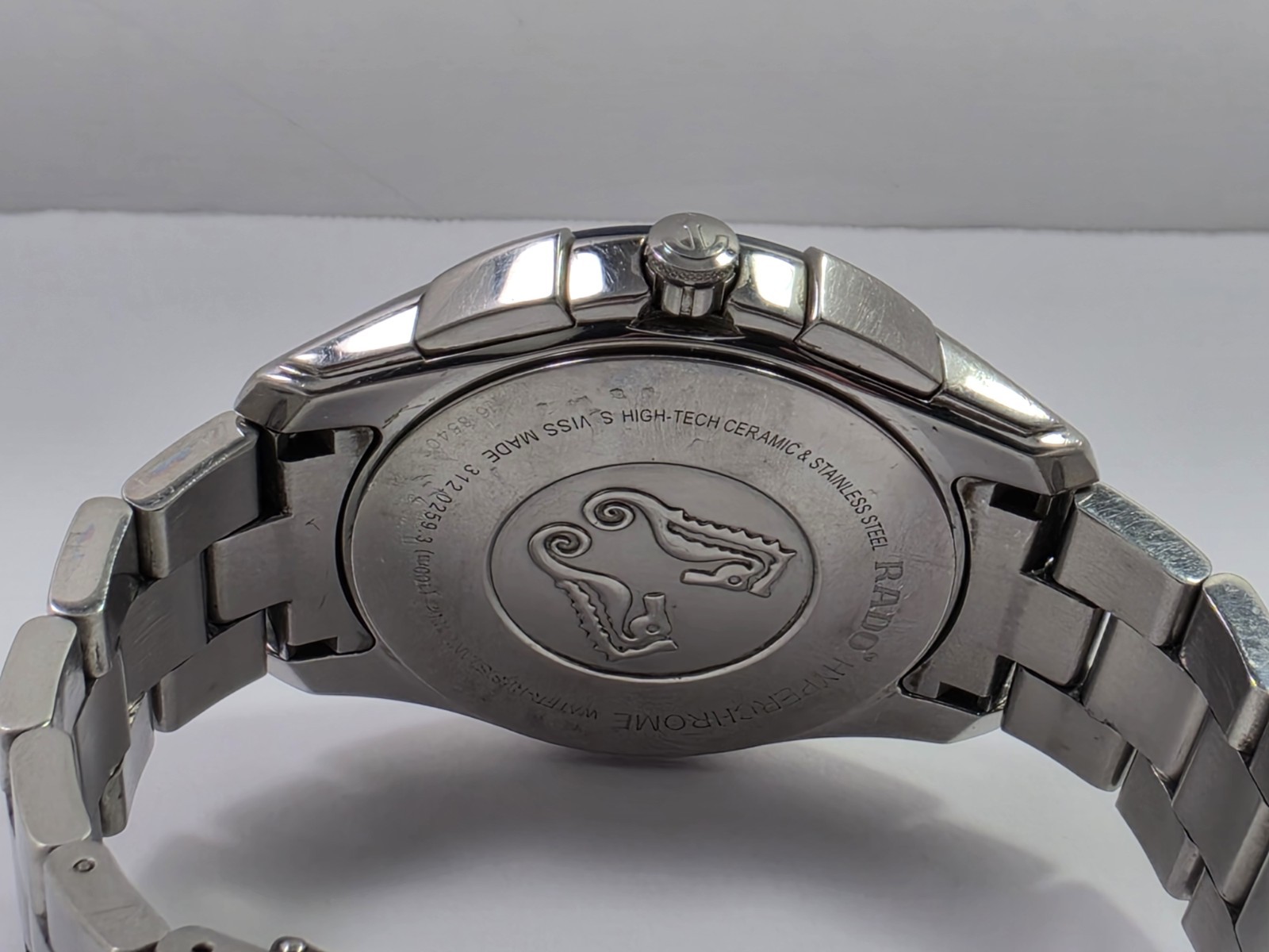 Rado Hyperchrome Quartz Chronograph Blue Dial Stainless Men’s Watch R32259203