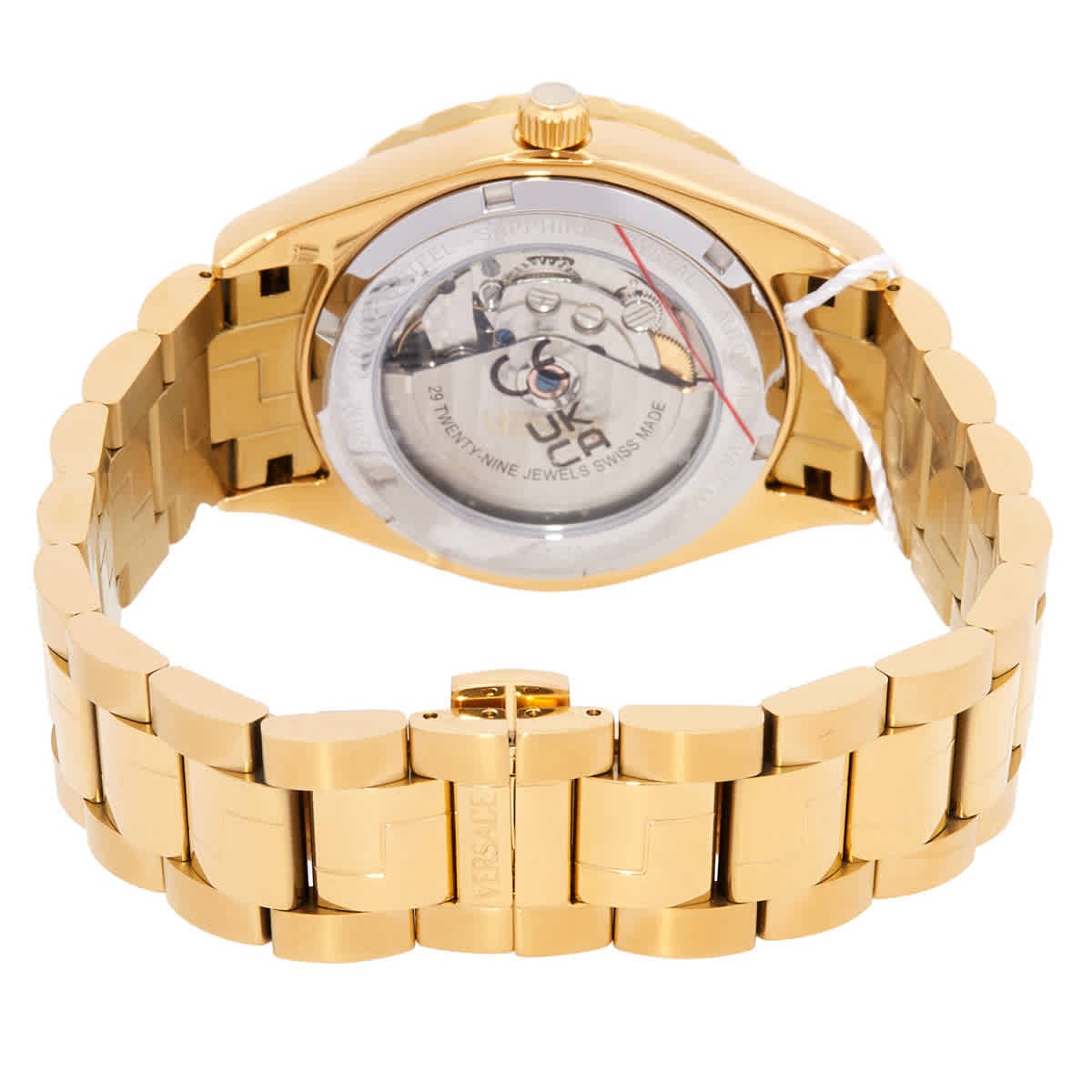 Versace Hellenyium Automatic Black Dial Men’s Watch VEQCA0624