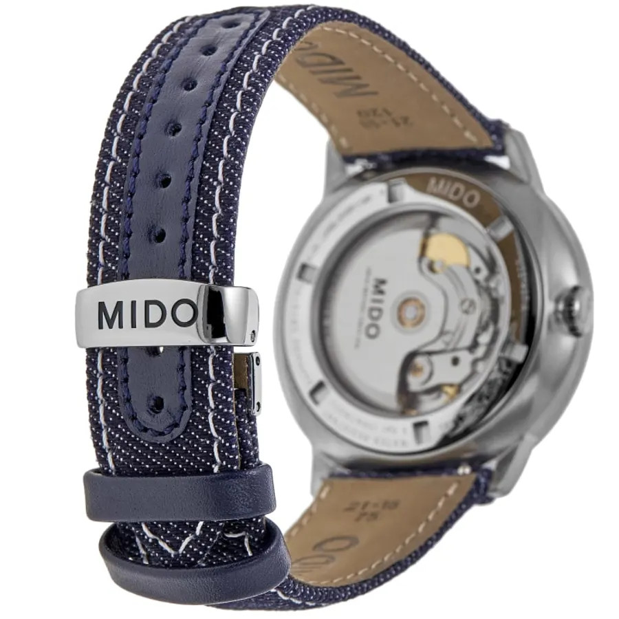 New Mido Commander Gradient Blue Dial Fabric Men’s Watch M021.407.18.411.00