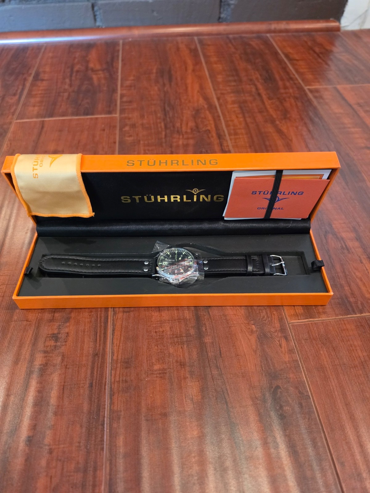 Stuhrling Original Aeronaut Watch 41mm with Original Case