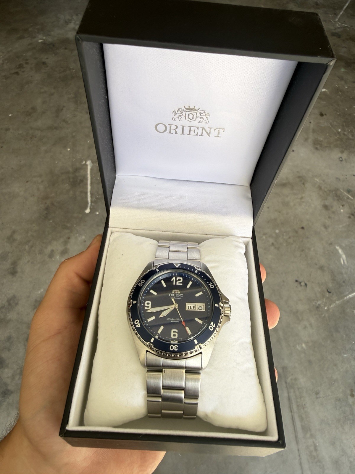 Orient FAA02009D9 Mako II 41.5 mm Automatic Stainless Steel Diving Men’s Watch –