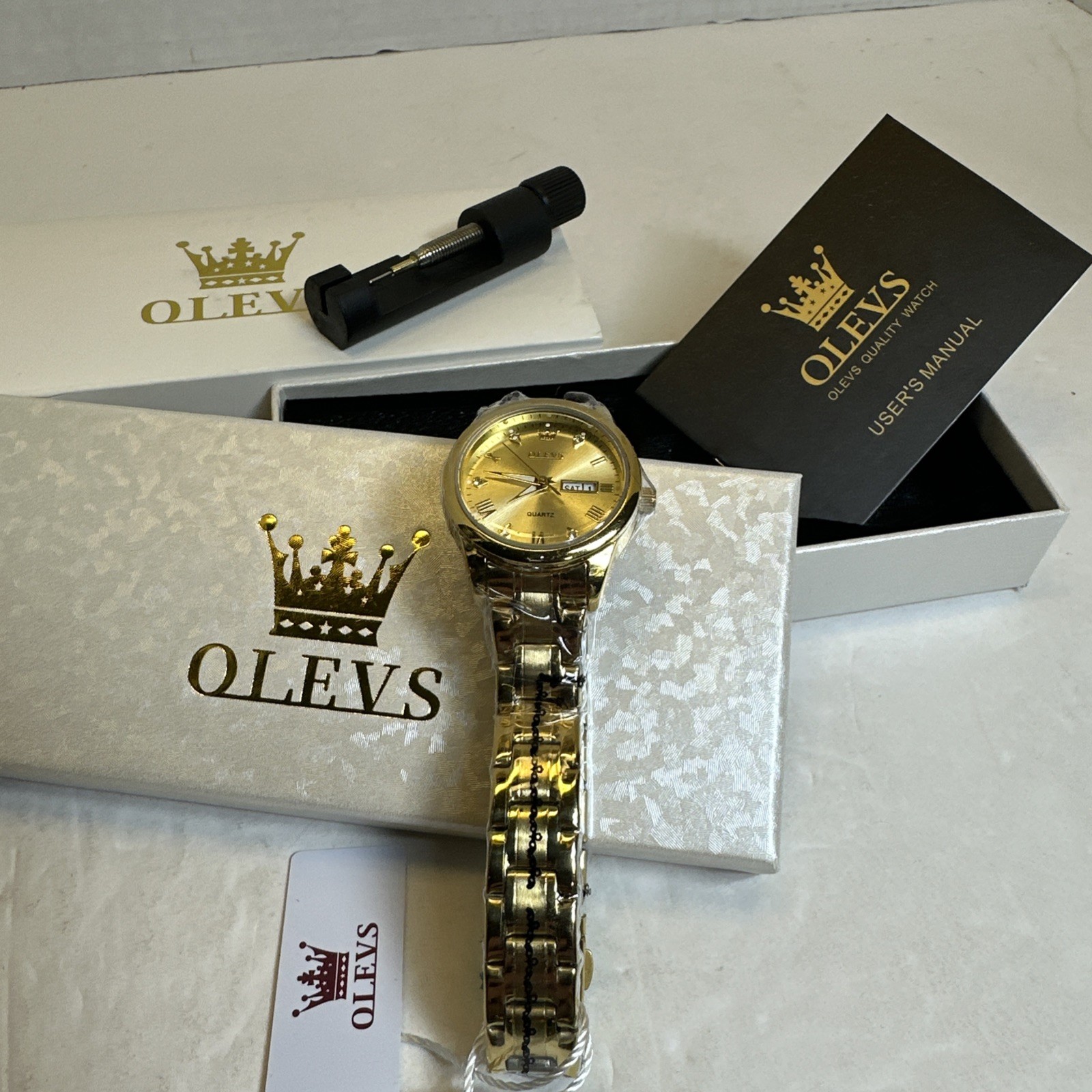 OLEVS Quartz Watch Women’s Wristwatch “BRAND NEW” Water Proof 30 meters