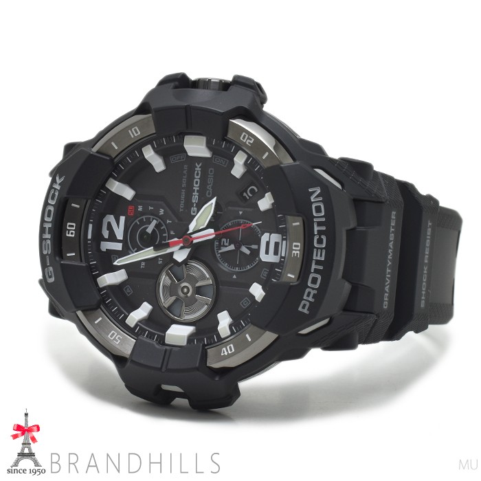 CASIO G SHOCK Gravitymaster Solar Bluetooth Mobile Link Carbon Resin SS GR B300