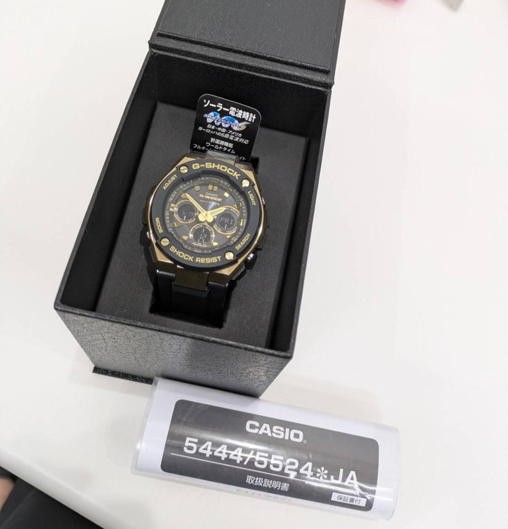 Brand New and G SHOCK GST W300G 1A9JF Solar Radio
