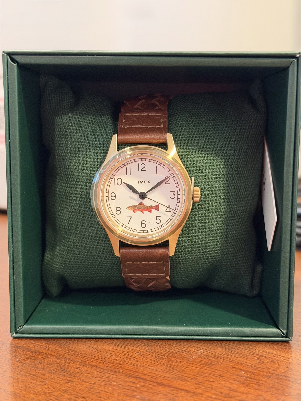 Timex® X J.Crew MK1 Field Watch Fish Dial Braided Strap NEW 2026