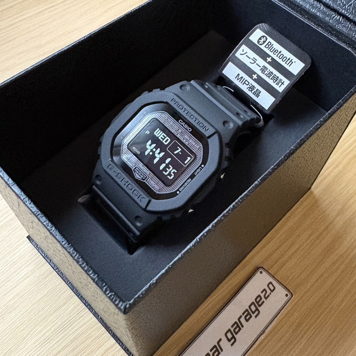 Casio G-Shock GW-BX5600-1A1JF Bluetooth Solar Radio Black Square Authentic JDM