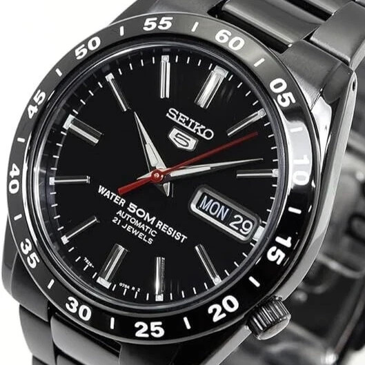 SEIKO SEIKO5 SNKE03K1 Black Automatic Men’s Watch New in Box From Japan