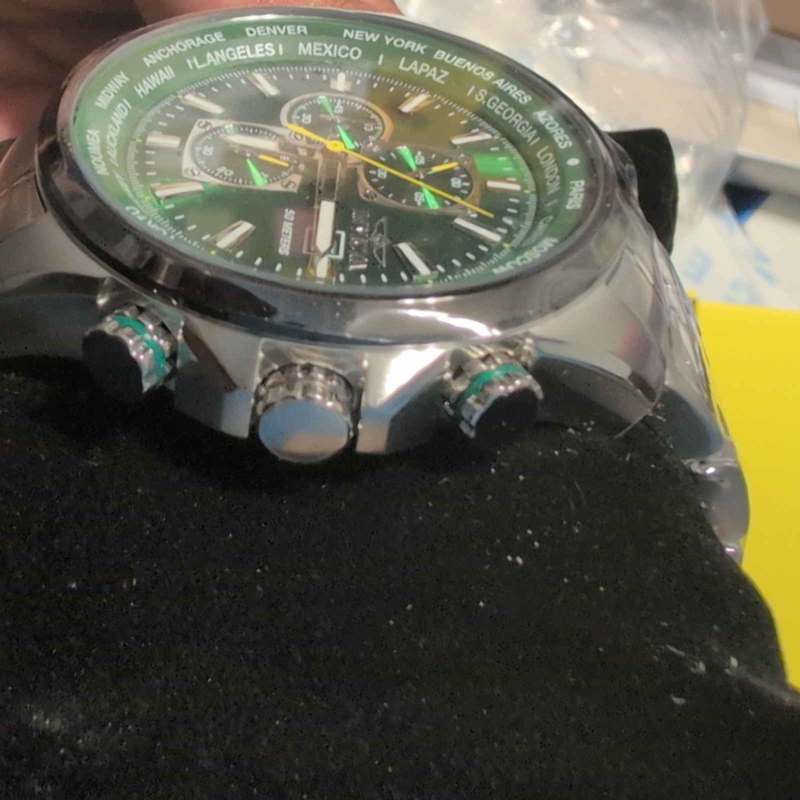 Invicta Aviator Interceptor Men’s Watch – 50mm, Steel (49078)