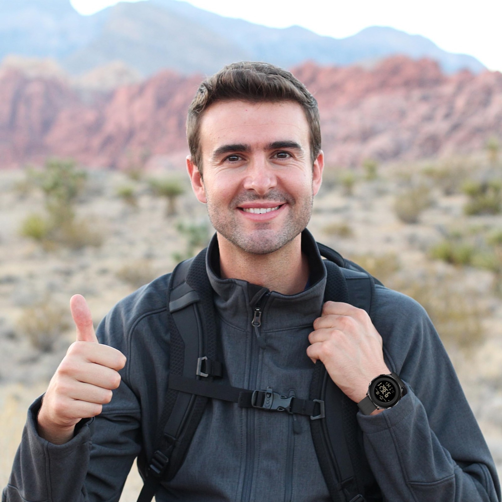 Waterproof Tactical Dive Watch for Men – Luxury Sports Digital Military Timepiec