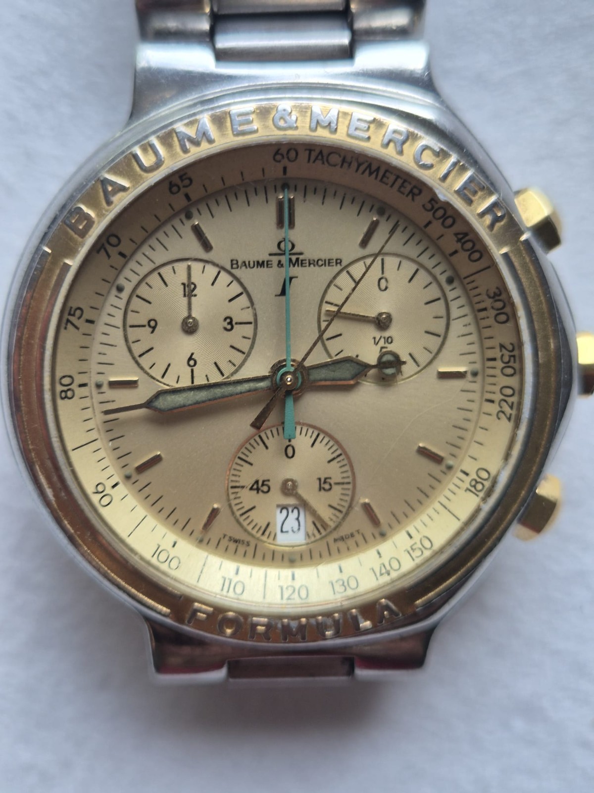 baume mercier mens watch formula one