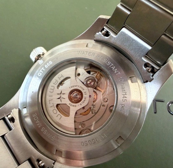 Hamilton Khaki Murph Automatic 42mm Men’s Watch Box Set Excellent Condition