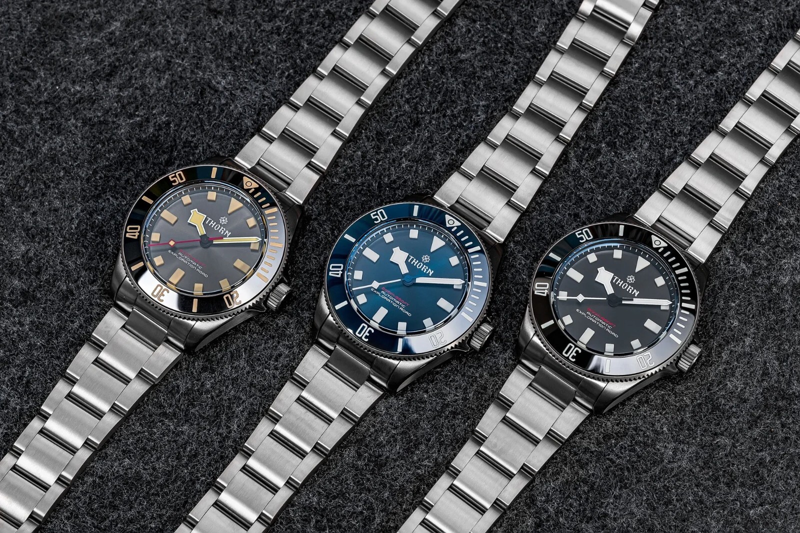 THORN Titanium PT5000 SW200 Diver 200M Automatic Watch 39mm C3 BGW9 Ti3 Pelago