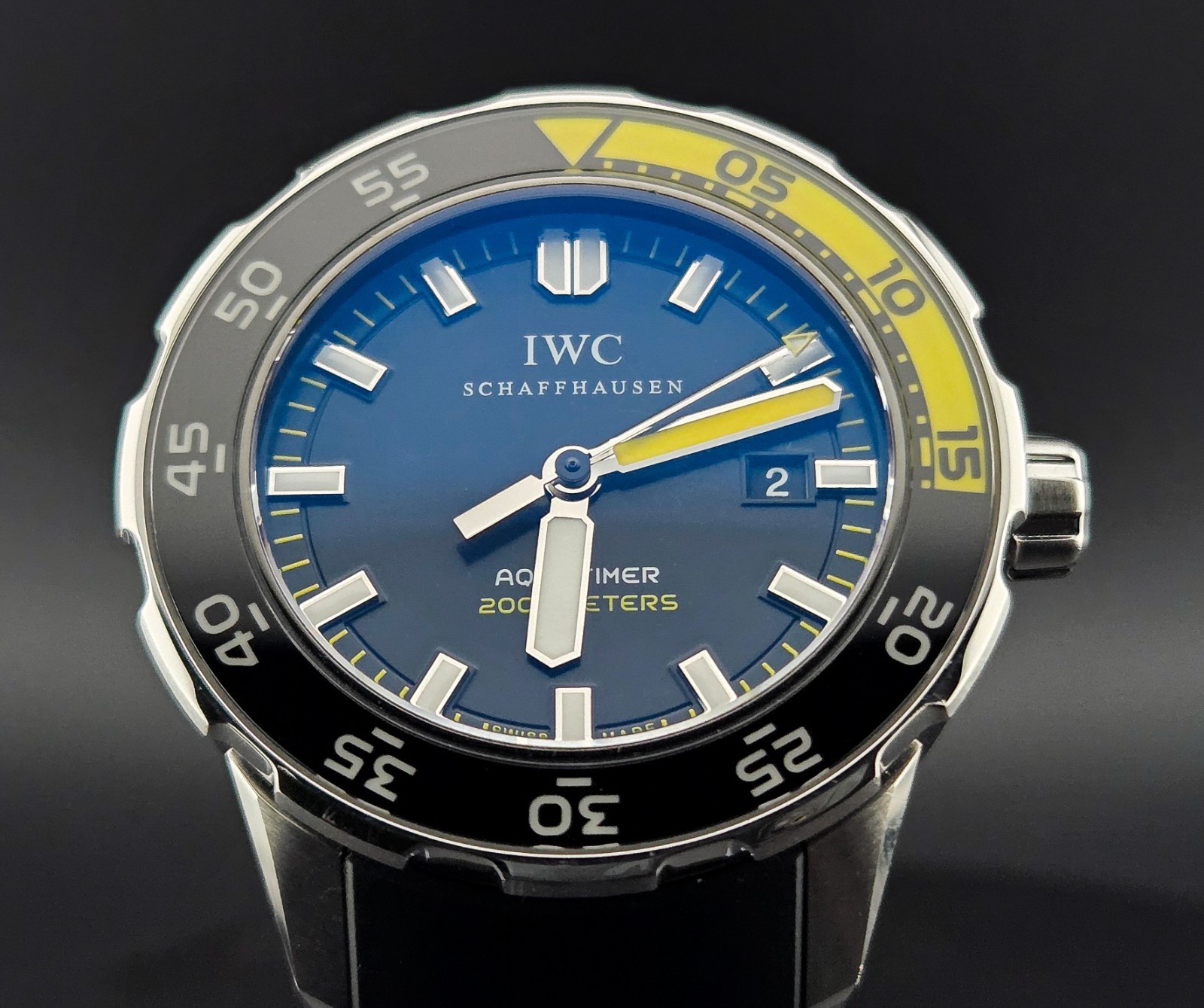 IWC Aquatimer 2000 IW356808 Automatic Diver 44mm – Rubber Strap