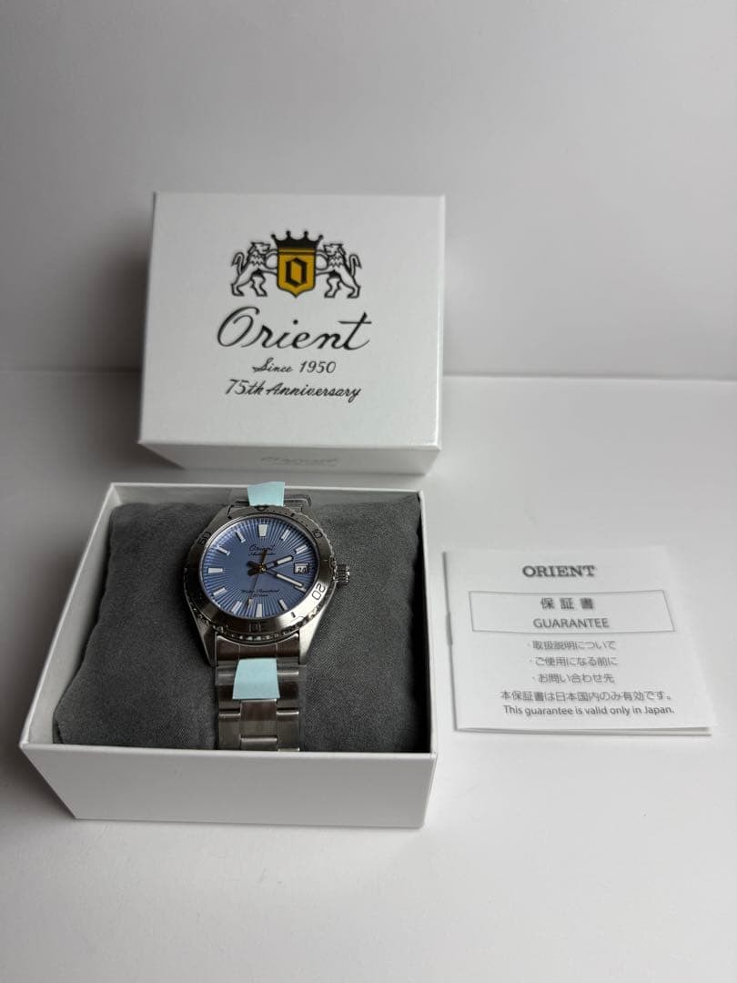 Orient Automatic Watch RN AC0Q12L 75th Anniversary Limited Model Brand New