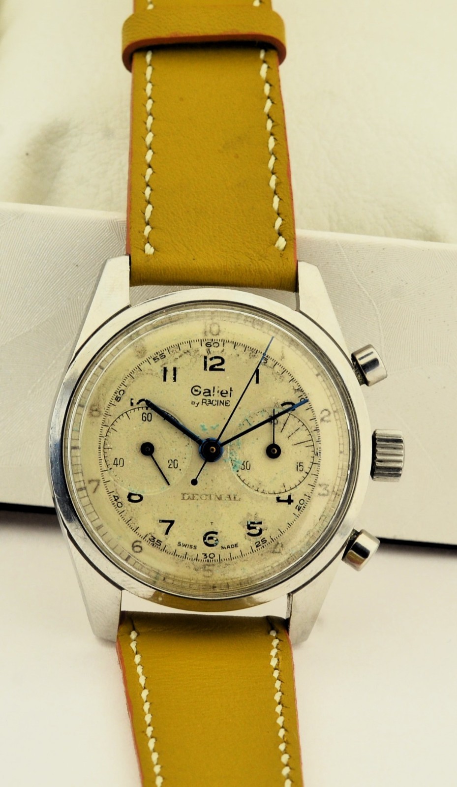 Vintage Gallet Multichron Decimal “By Racine” – Excelsior Park EP.4 37 mm