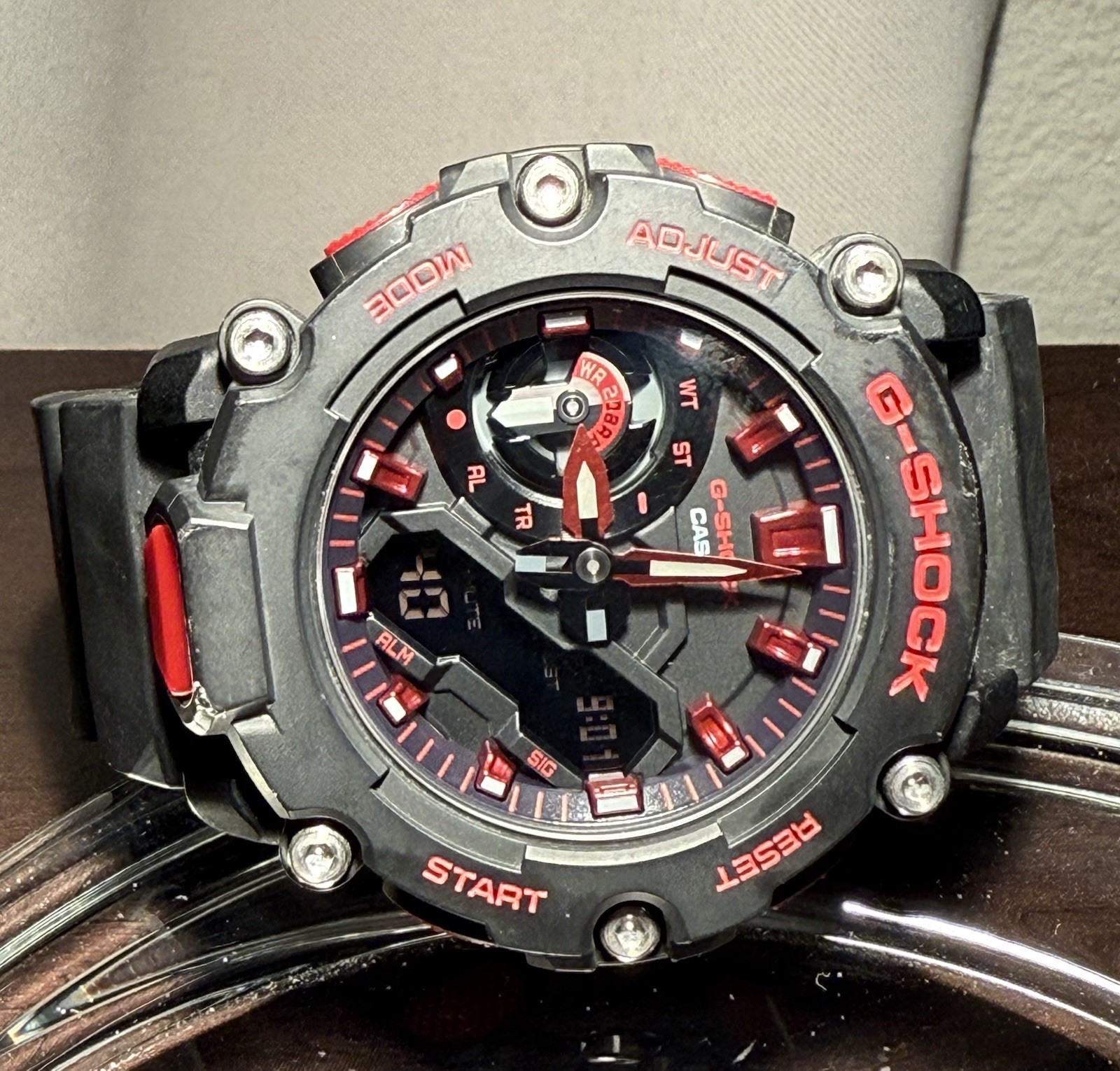 Casio GA-700BNR-1A Men’s Red And Black Watch