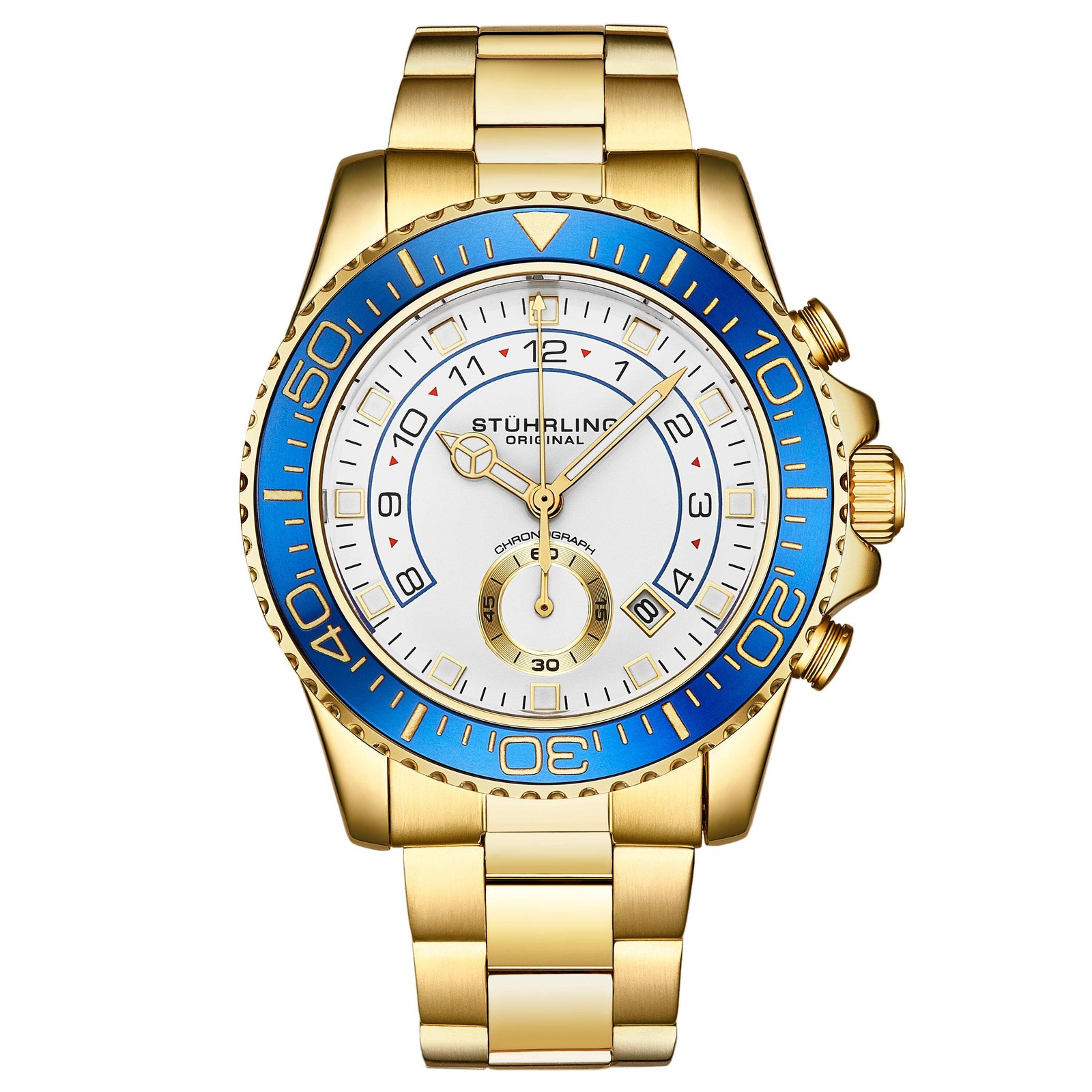 Aquadiver 3966 Gold/Stainless Steel | White Dial Wristwatch 3966.4