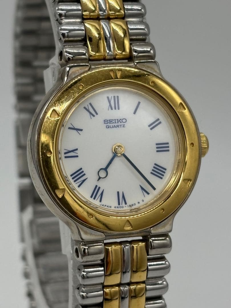 Seiko 4N00-0520 Quartz Women’s Watch, Original Strap, wrist 16.0cm/6.3in