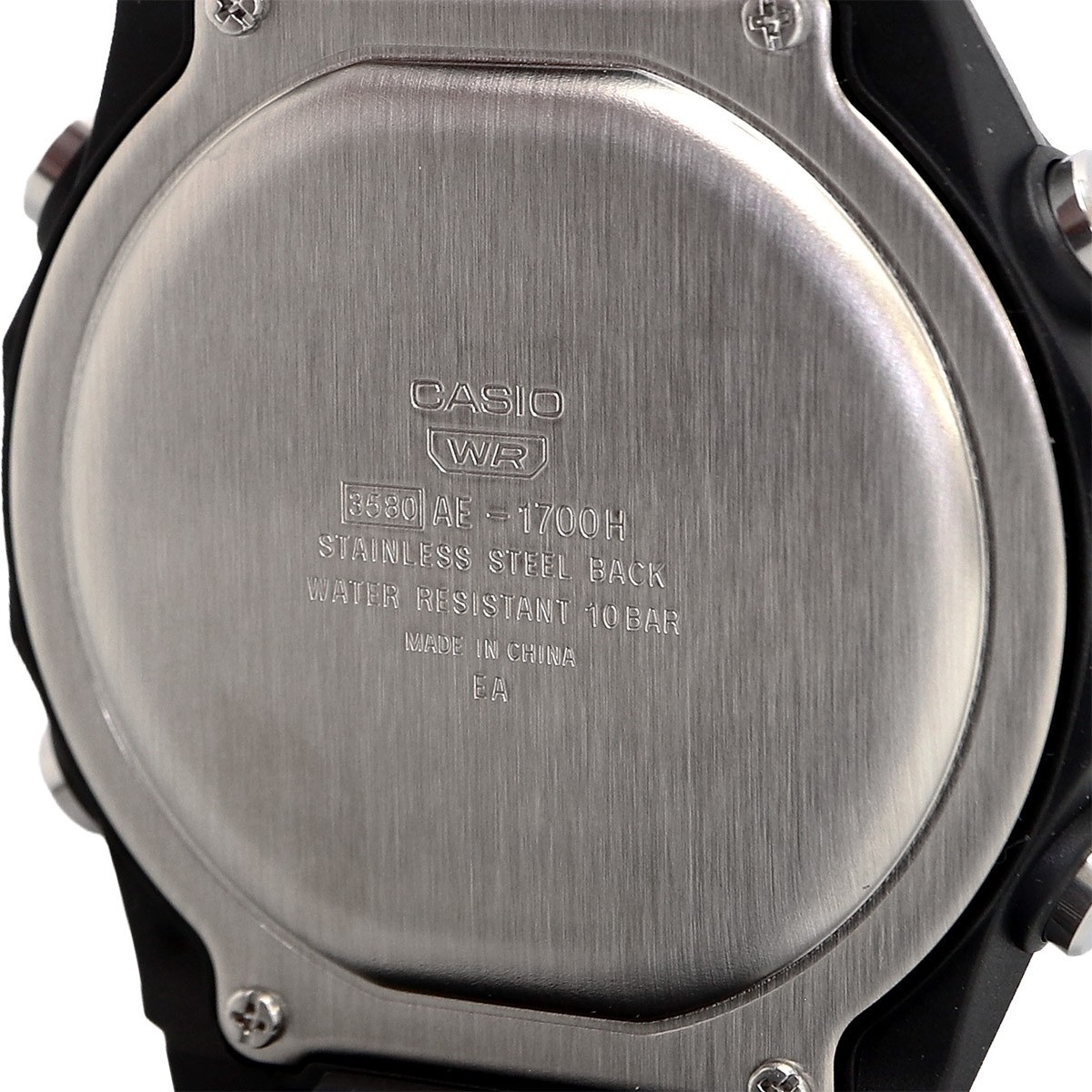 Casio Heavy Duty Digital Watch Inverted Black LCD Tactical Sport Japan Shipping