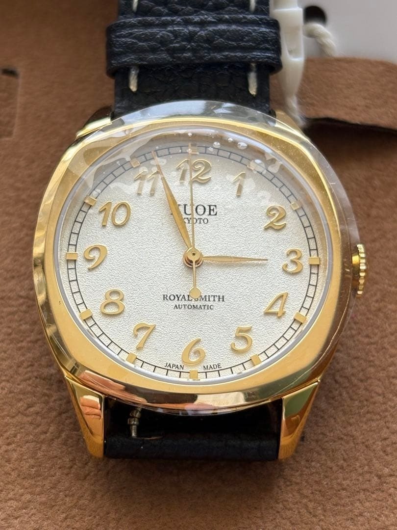 KUOE KYOTO Royal Smith 90-008 Automatic Gold Case Unisex Watch Automatic winding