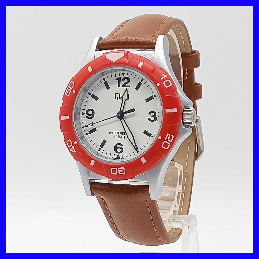 Citizen Q&Q Quartz Watch Mens Stainless Steel 37mm 19cm/7.5in