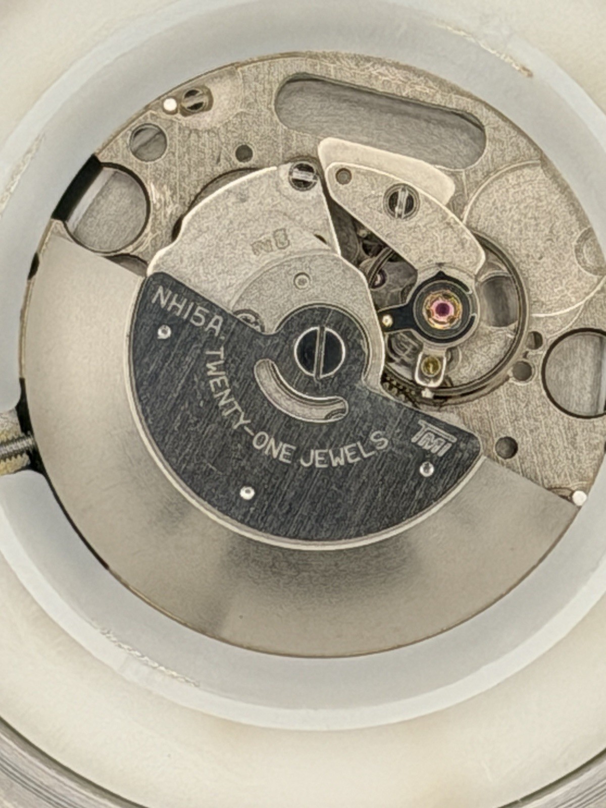 Swiss-made Edma automatic watch with TMI NH15A Japanese auto movement-21 jewels