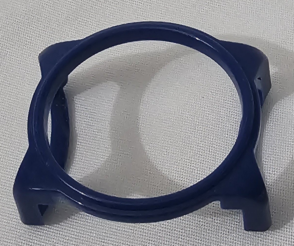 2009/2010 SWATCH Watch GUARD TOO Navy Blue 34mm Gent Size FREE SHIPPING USA