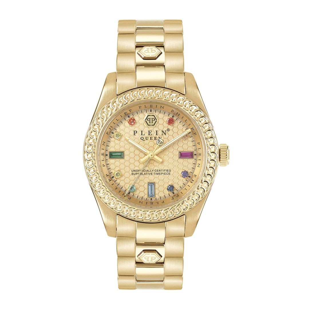 PHILIPP PLEIN QUEEN PWDAA0721 Gold Gold Stainless Steel Women’s Watch