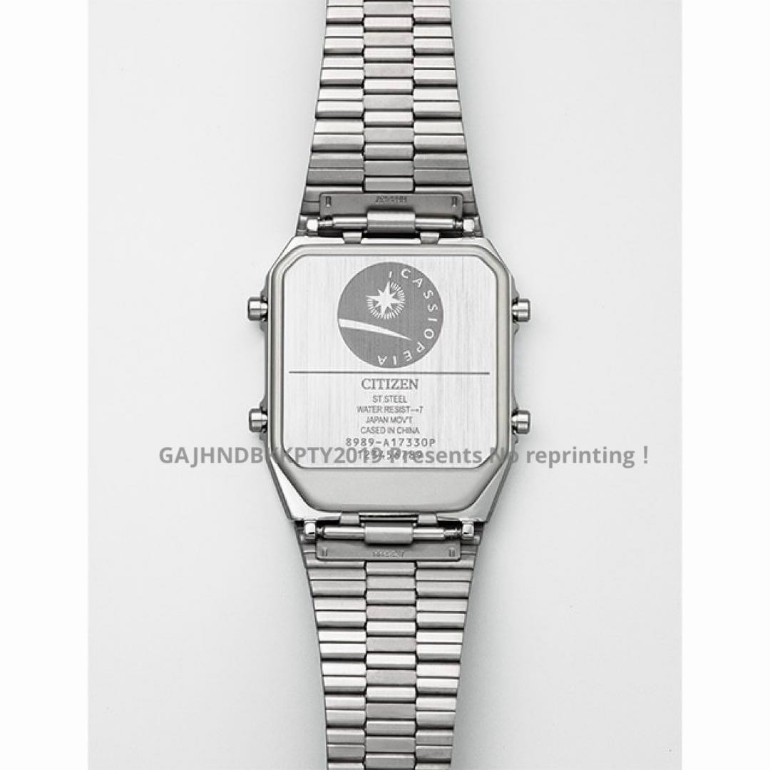 Limited Order Analog Digital Temp E26 Series Cassiopeia 140th Anniversary of Uen