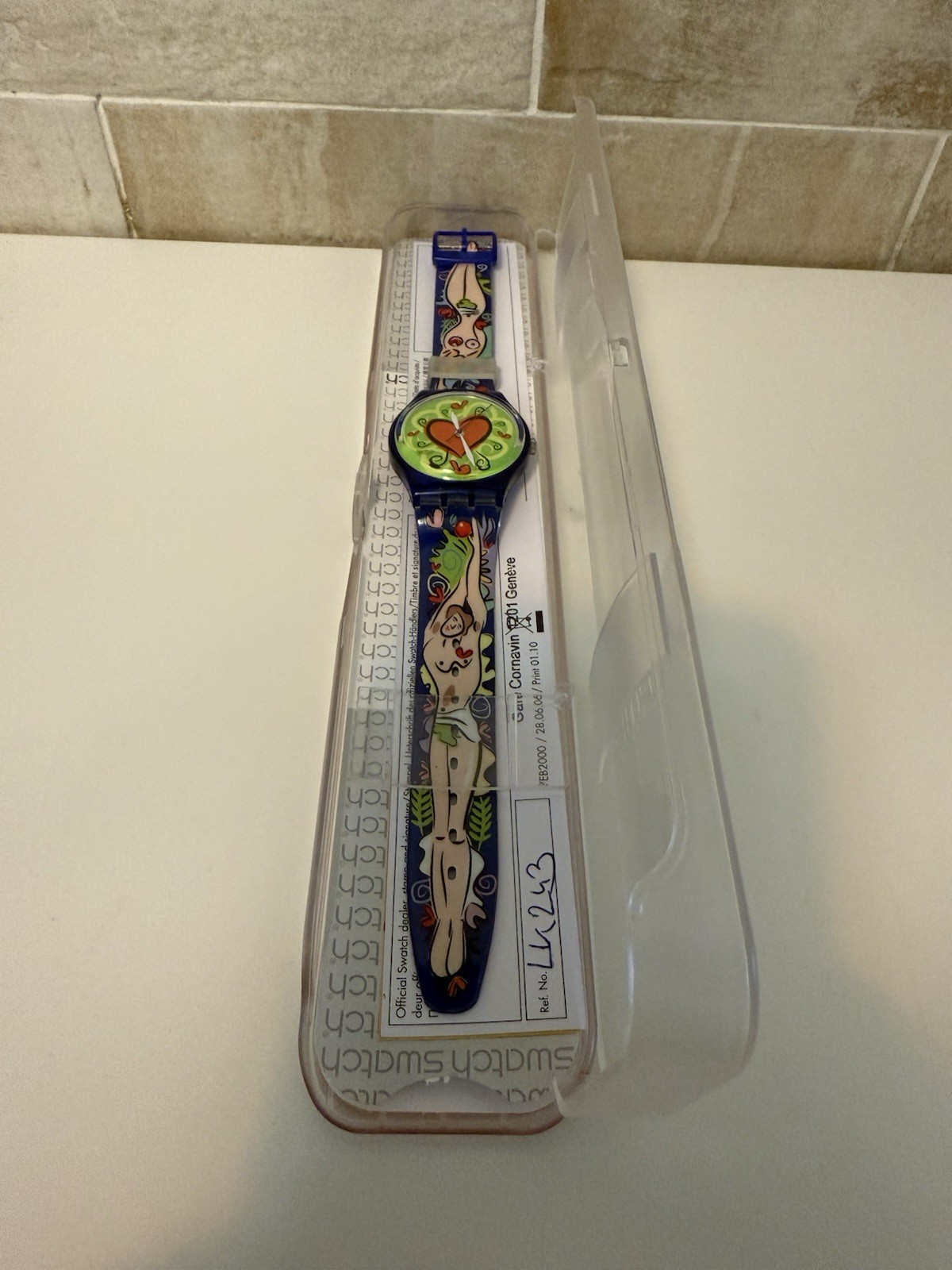 1997 SWATCH GENT GN176 VALENTINE’S SPECIAL LOVE BITE