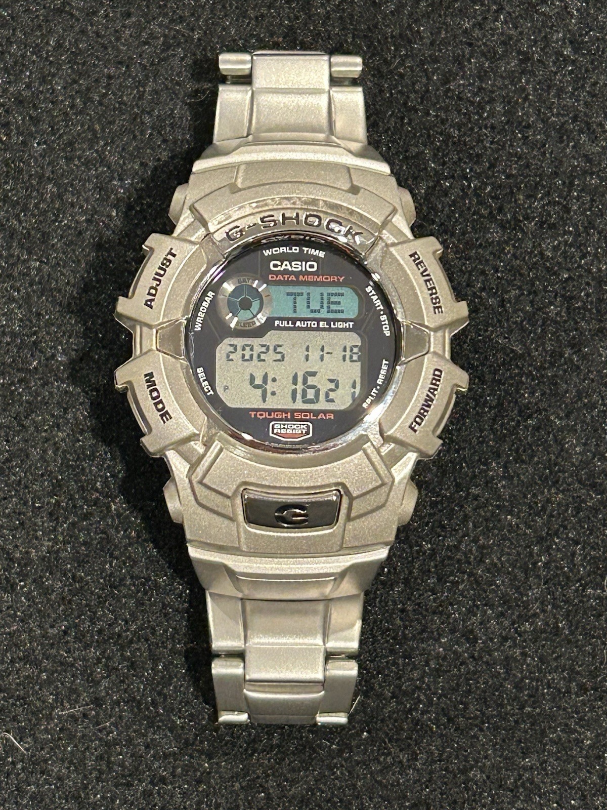Vintage Very Rare Casio G Shock G-2310D-8 Men’s Watch Japan Black Dial 2001
