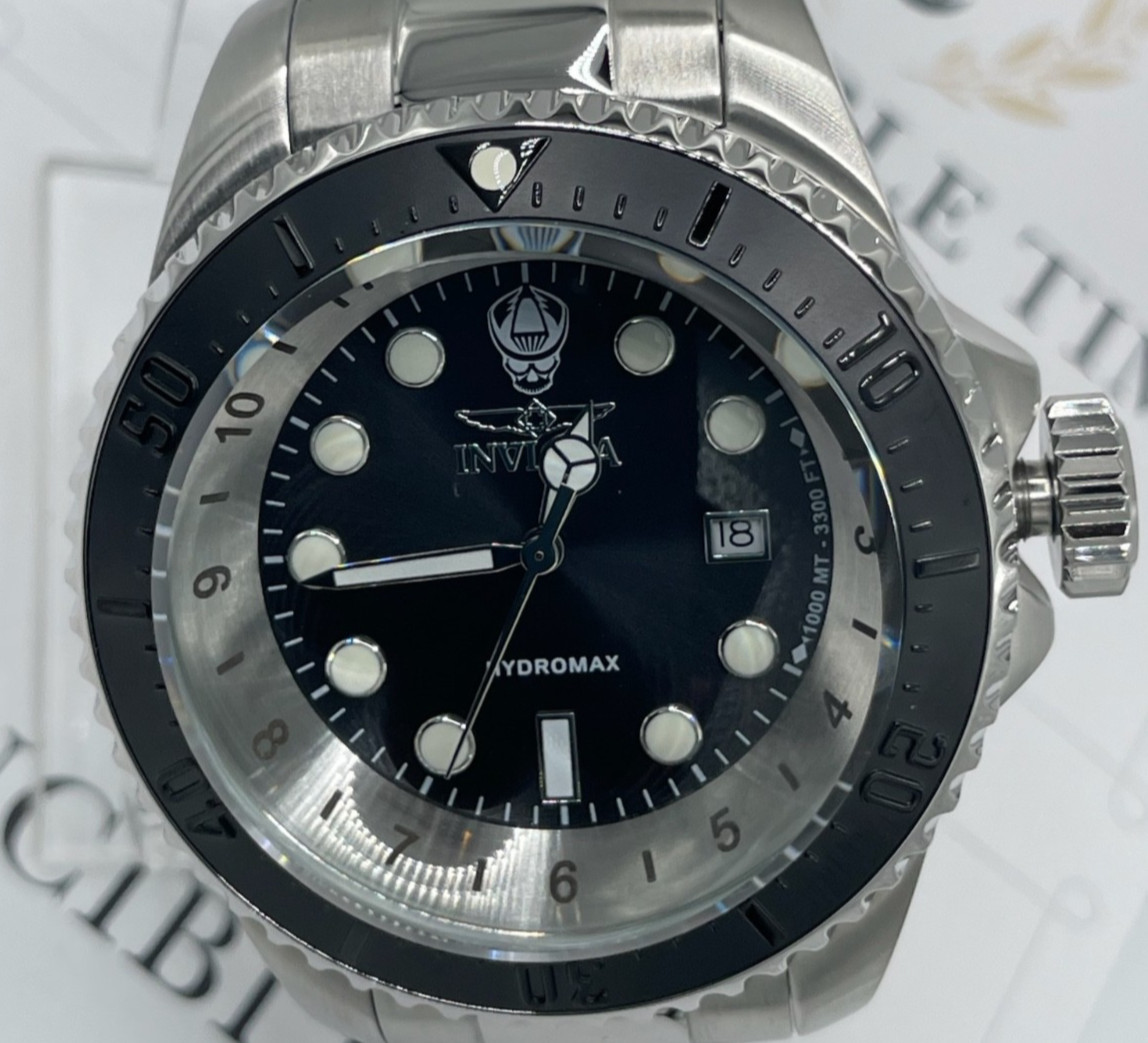 Invicta Hydromax Swiss Ronda 515 Caliber Men’s Watch – 52mm, Steel (38018)