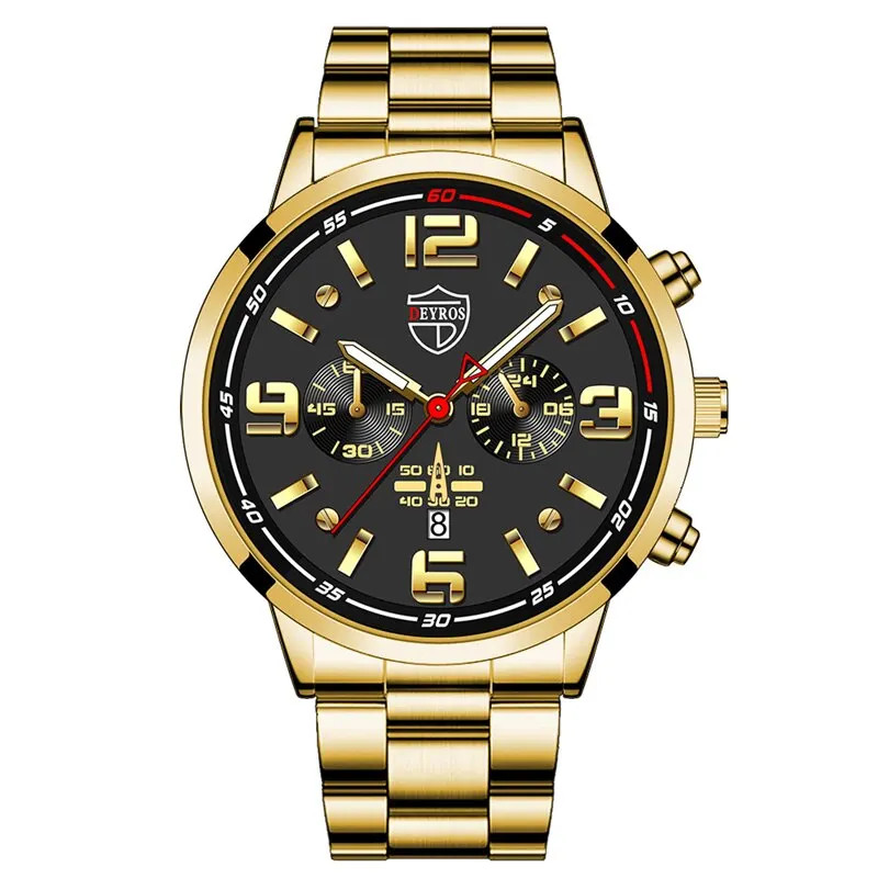 2023 Luxury Men’s Quartz Watch with Luminous Features and Business Style