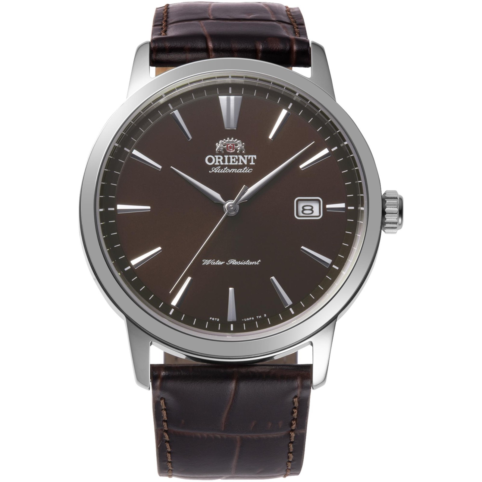 Orient Contemporary Men’s Watch RA-AC0F17Y30B 42mm AC0F Brown Dial Leather 50M