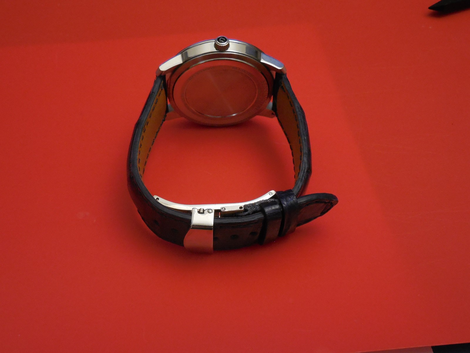 CONCORD SOLID STAINLESS STEEL BENNINGTON 40MM MEN’S WATCH WITH DEPLOYMENT CLASP