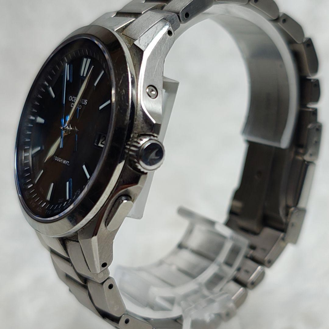 CASIO OCEANUS OCW-S100-1AJF Titanium Solar Radio Watch Sapphire