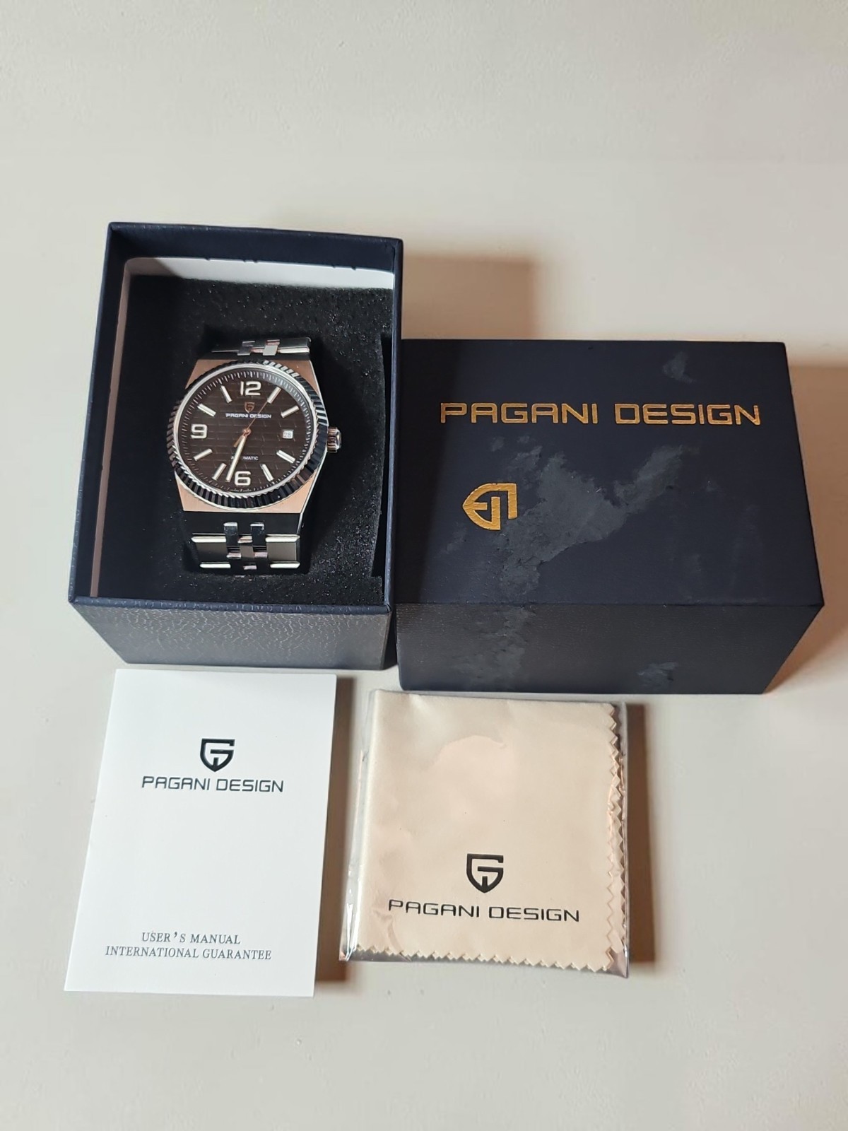 🔥PAGANI DESIGN 3D Rhombus Dia Luxury Automatic Watch For Men Fashion Busb