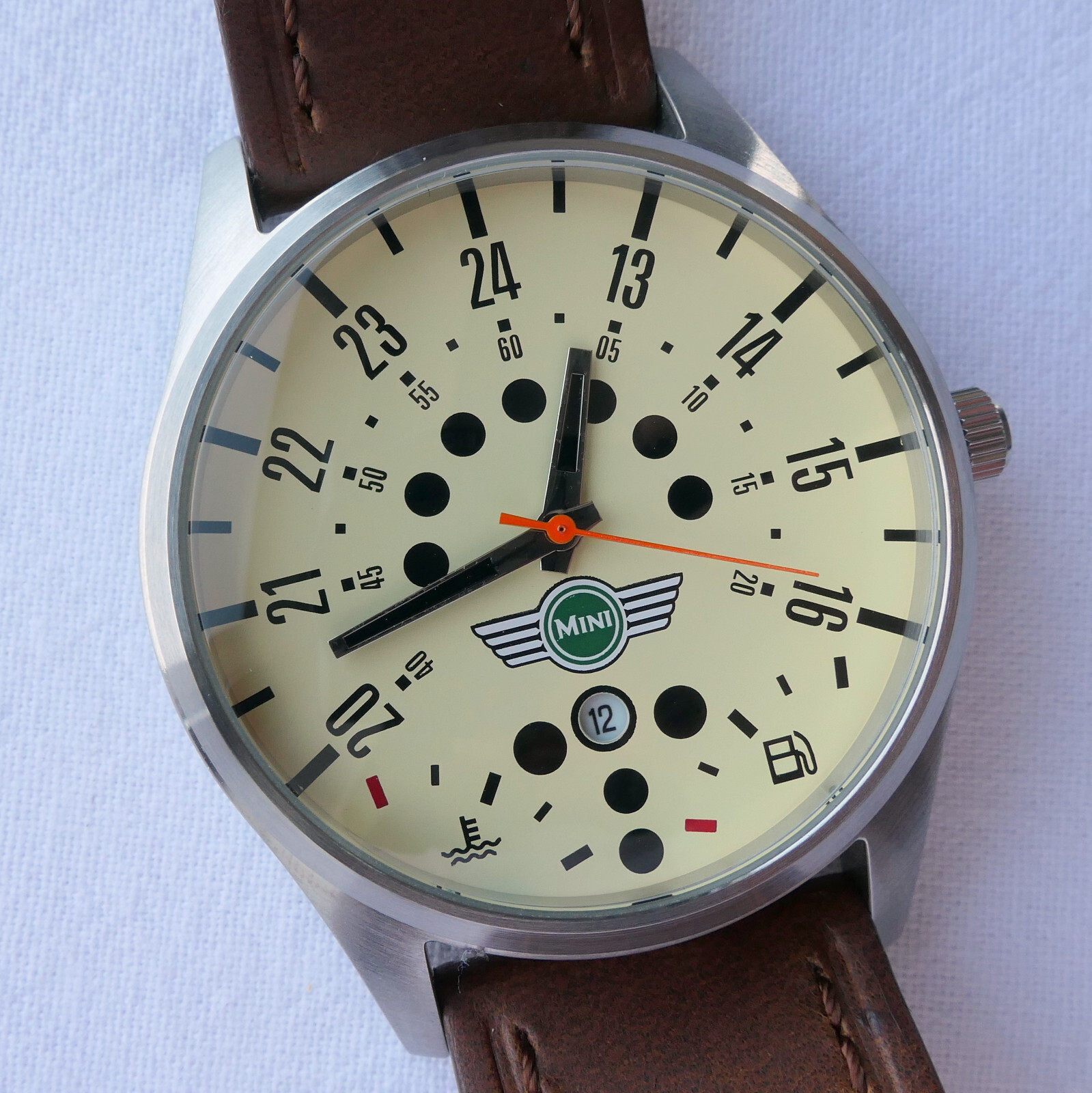 Mini John S Cooper Works JCW Speedometer Racing Classic Retro Sport Design Watch