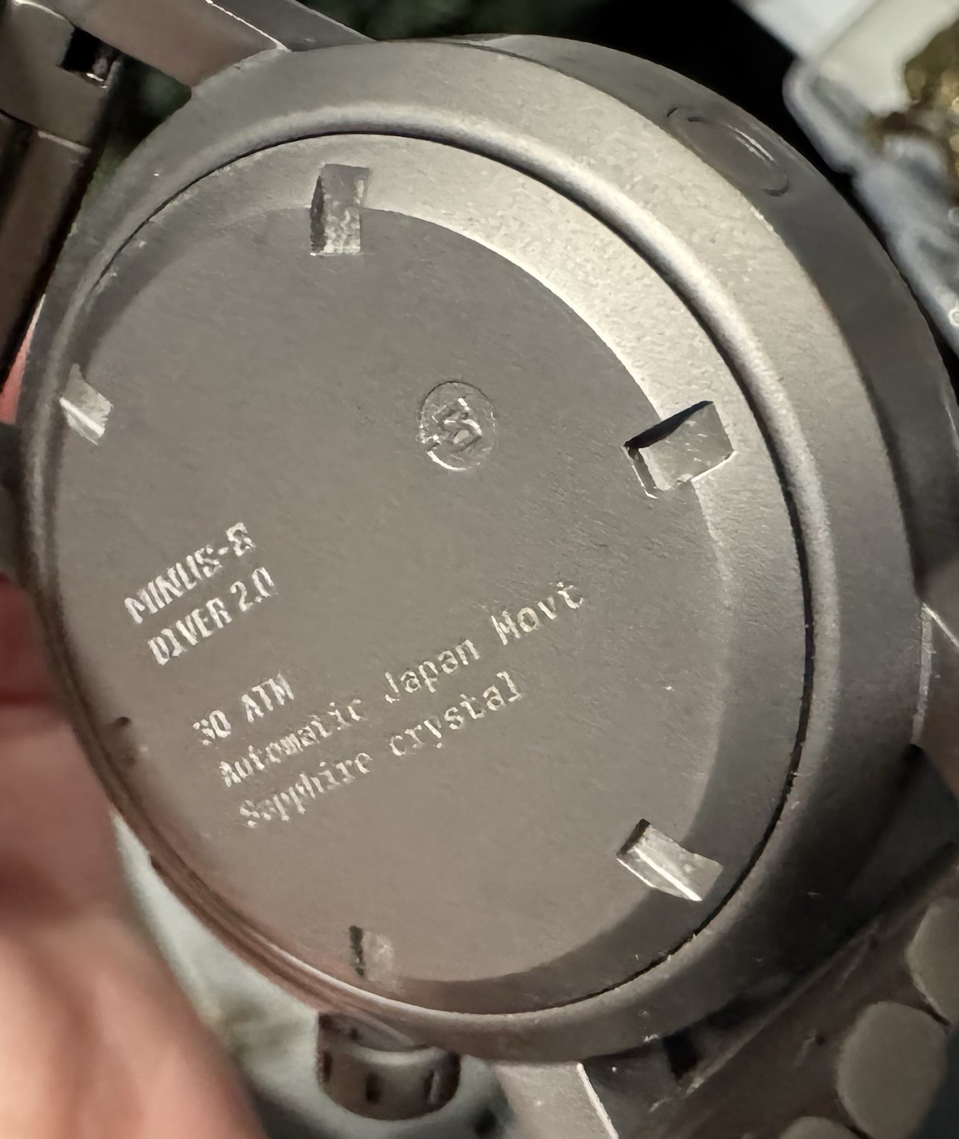 Minus-8 Diver 2.0 Titanium Automatic Gray Dial Gray Bracelet 47mm