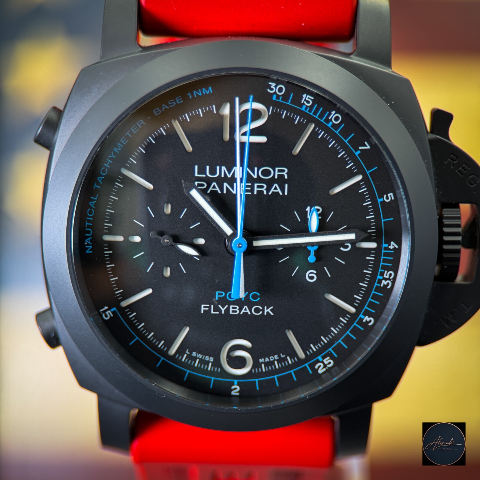 Panerai Luminor Yacht Challenge, Black Ceramic, 44mm, Chronograph, PAM00788