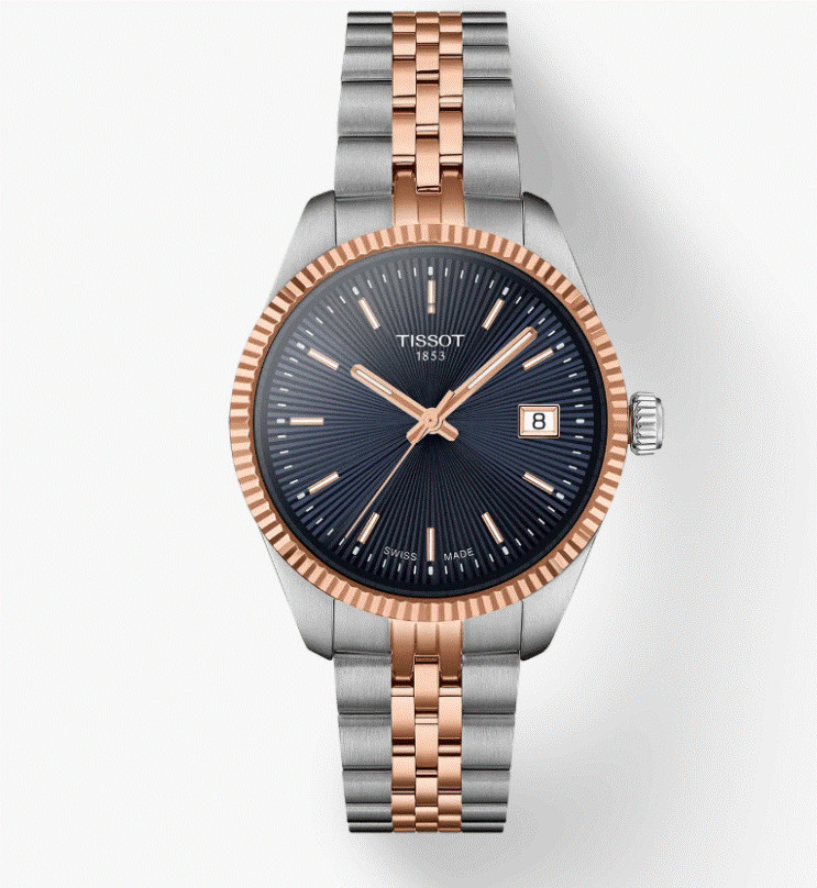Tissot Ballade 34mm Classic Quartz Blue Dial Women’s Watch T1562102204100