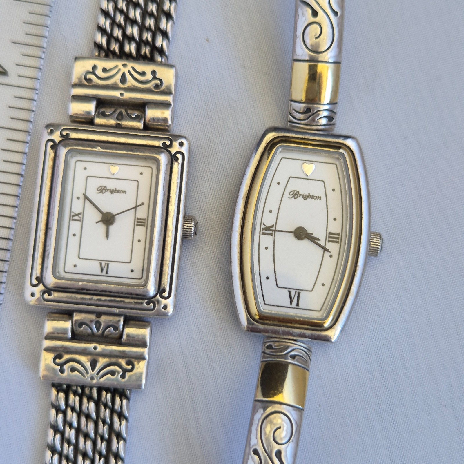 Two 7″ Brighton Analog watches decent condition