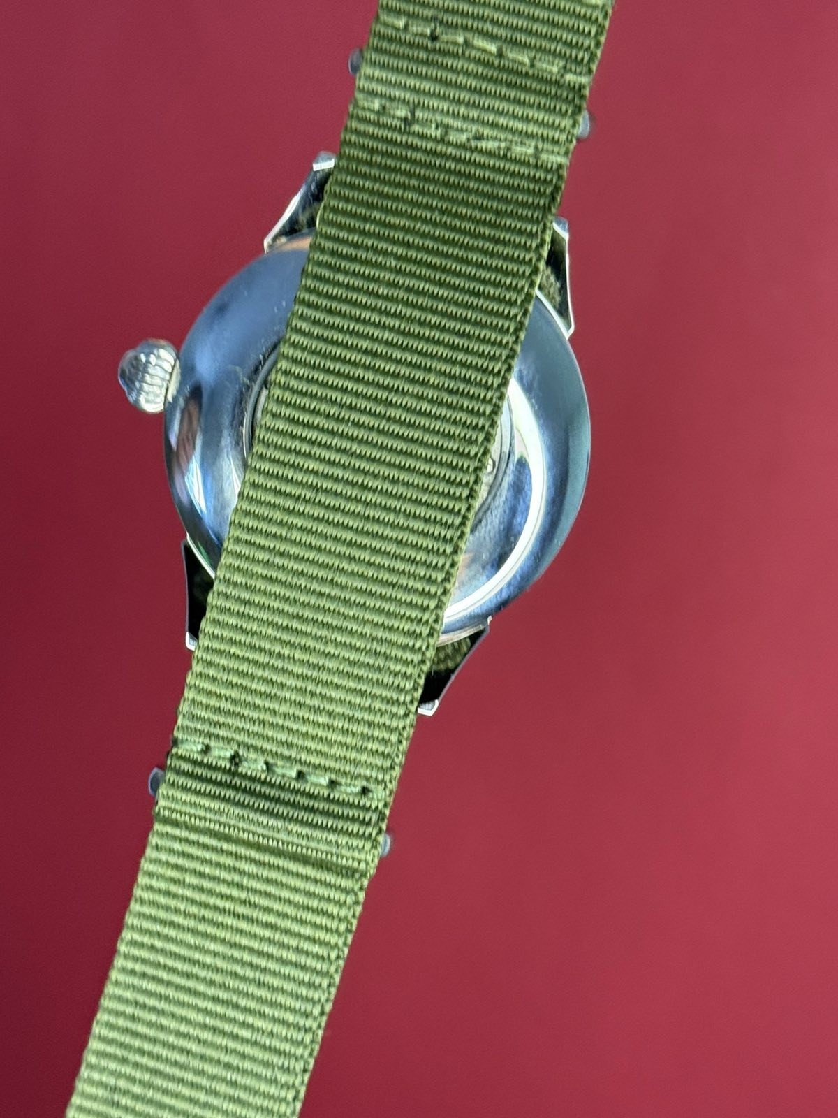 Raketa Watch Mechanical Storm Aviator USSR Wrist Vintage Green Soviet Men’s