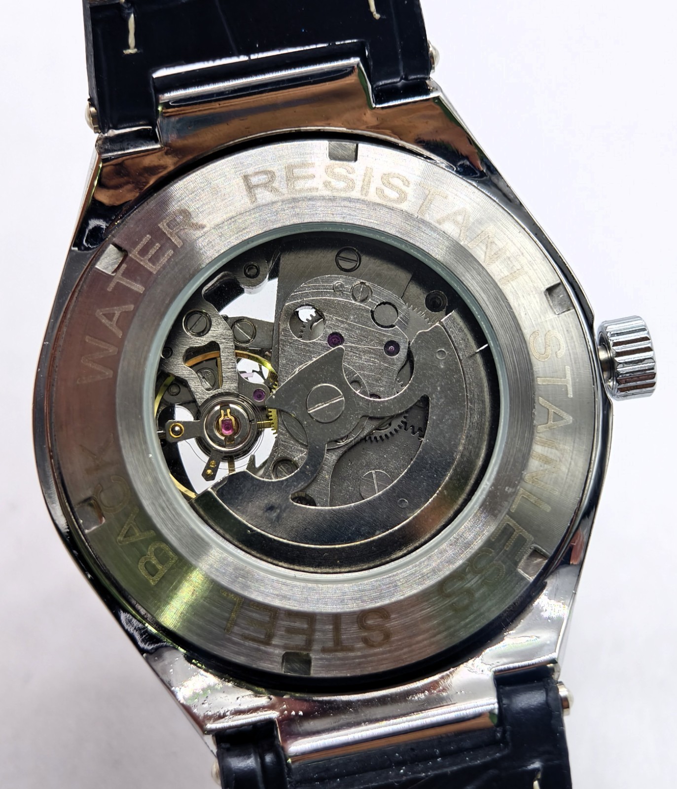 Fantastic Maserati Automatic Black Dial Fix Bezel Analog Men’s Wrist Watch