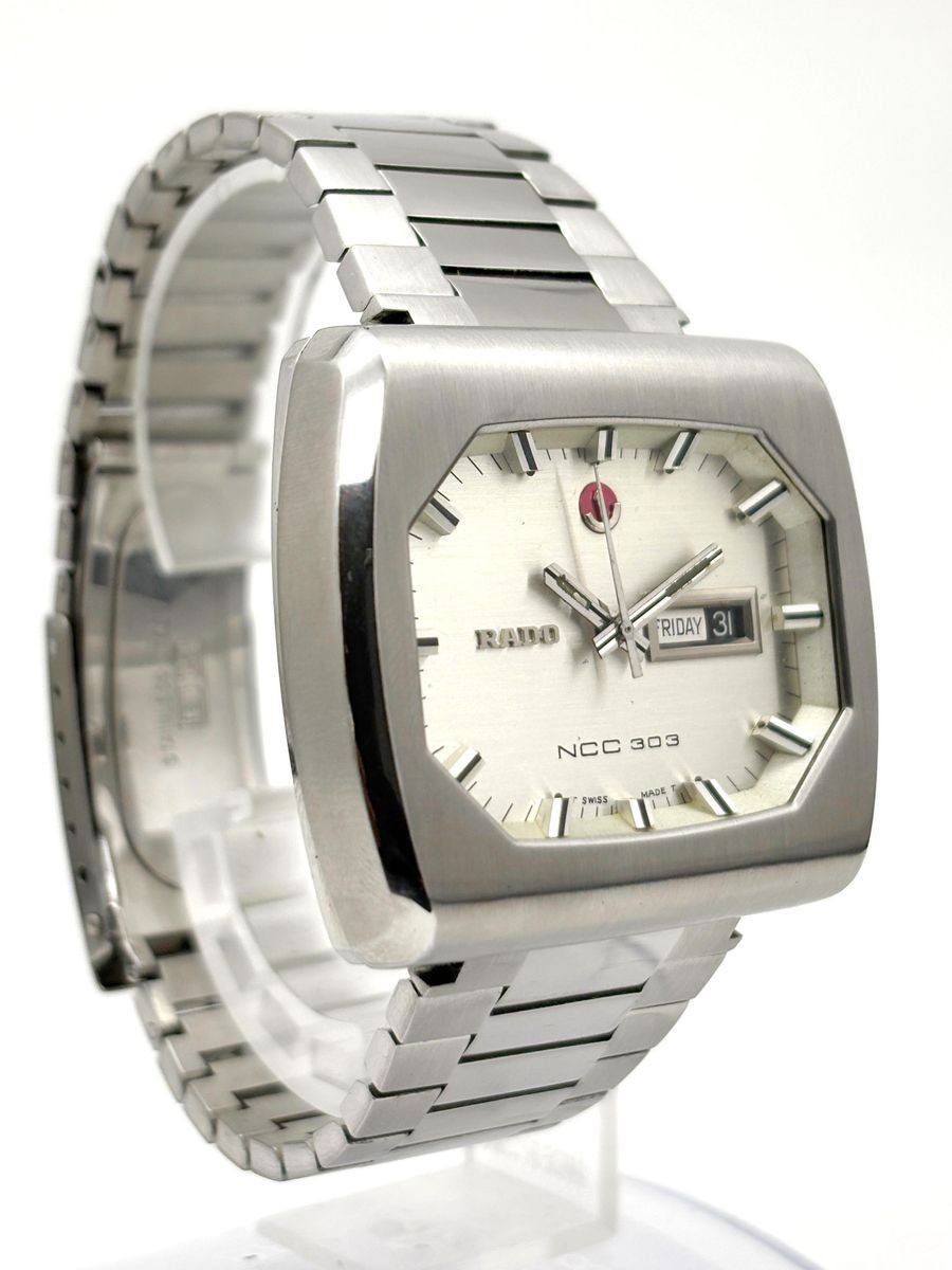 [B1P] RADO NCC303 Automatic Stainless Steel Vintage Men’s Watch [z8y]