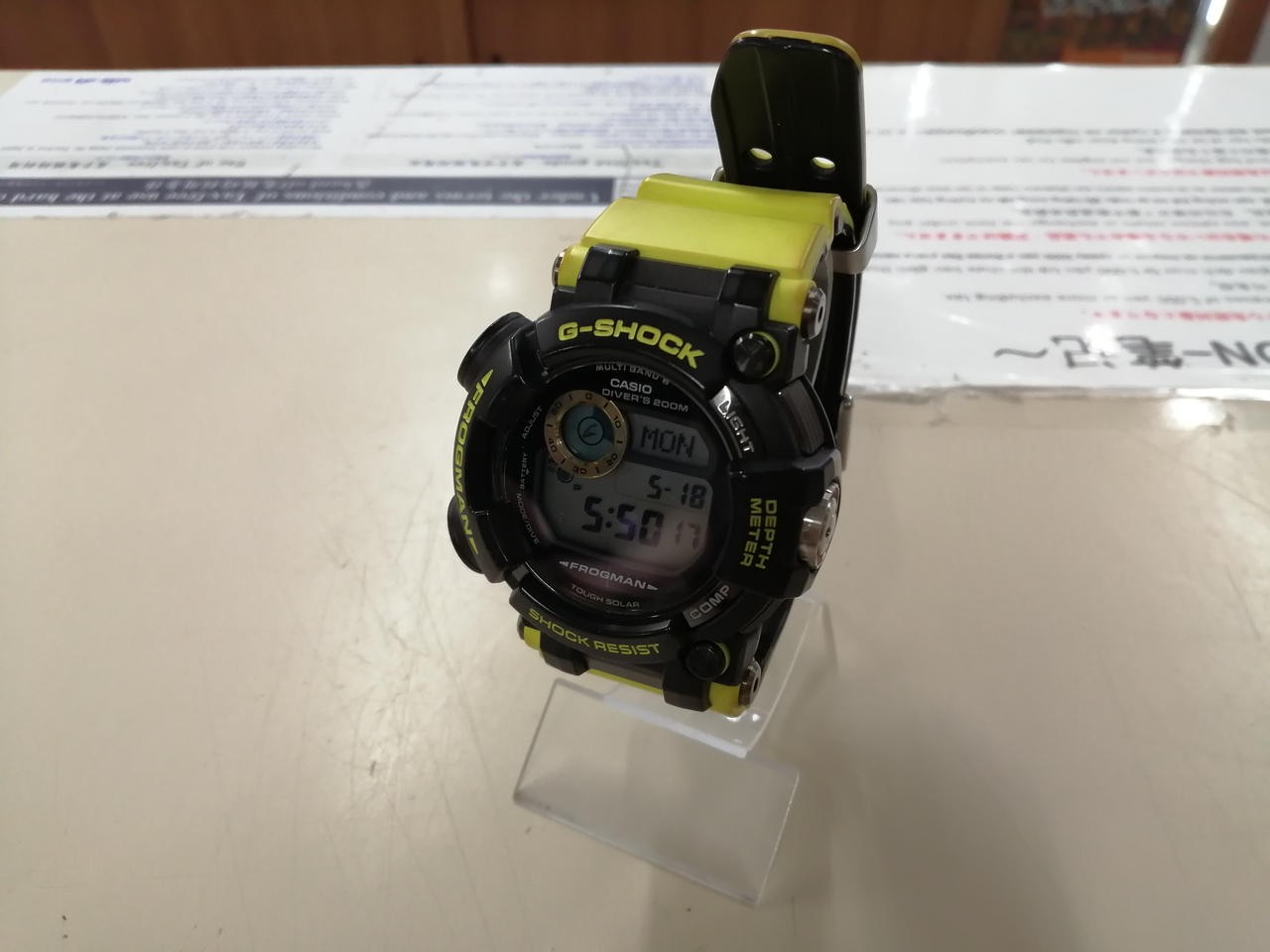 G SHOCK Model GWF D1000JCG