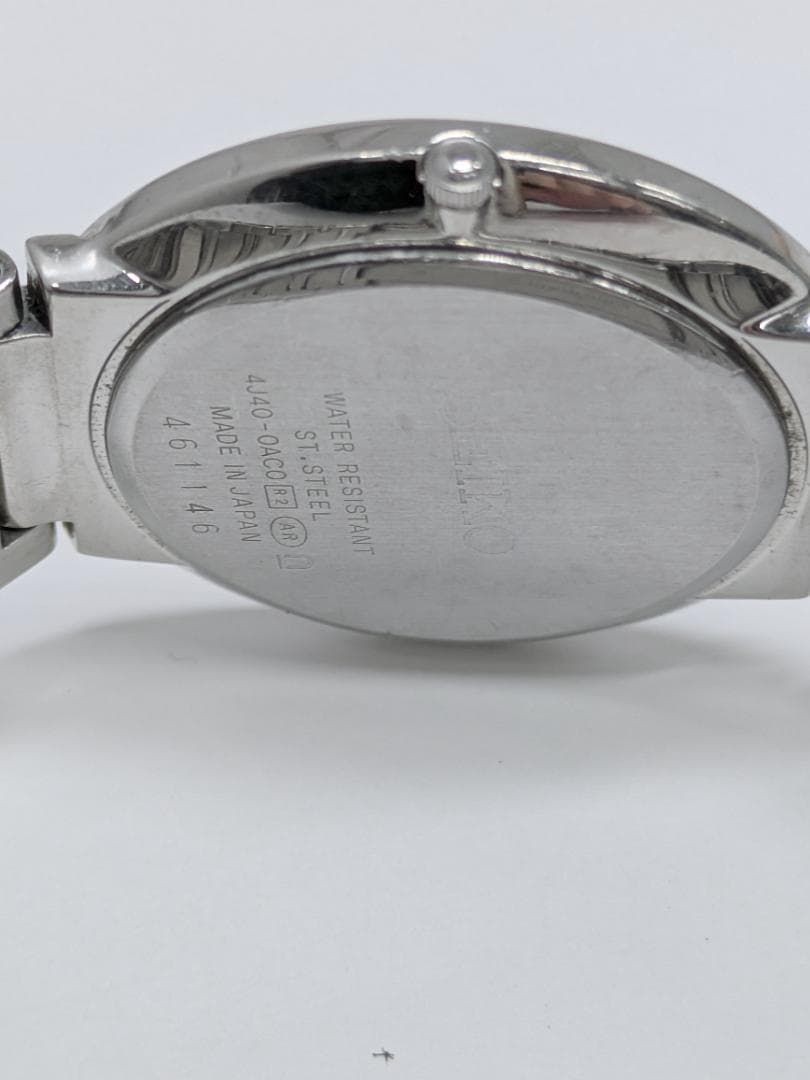 SEIKO Dolce Quartz Silver Dial Men’s Watch Used