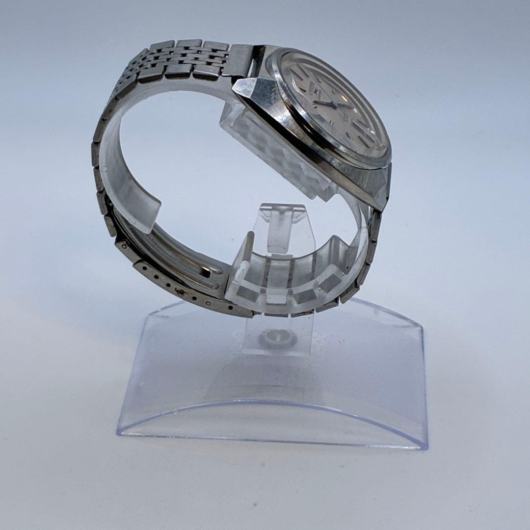 Citizen Leopard Watch Silver Day-Date 26 Jewels Mens Wristwatch Timepiece